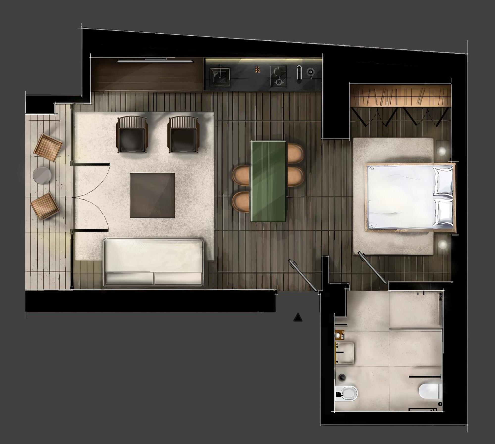 Master Trevi Aparthotel Roma Eksteriør bilde